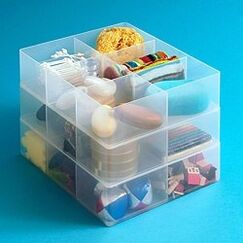 Really Useful Boxes 68505300 Kleinteil/Werkzeugkasten Kunststoff Transparent