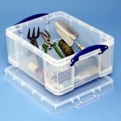 Really Useful Boxes 68506000 Kleinteil/Werkzeugkasten Kunststoff Transparent