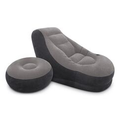 Intex 68564NP Aufblasbarer Lounge-Stuhl Grau