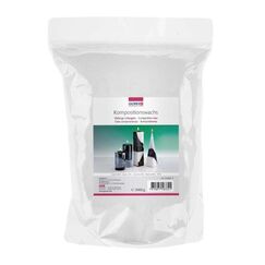 GLOREX 686014 Kerzenwachs 2 kg Weiß