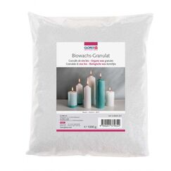 GLOREX 6 8603 201 Kerzenwachs 1,03 kg Transparent