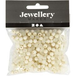 Creativ Company 69588 Perle Runde Perle Kunststoff Cremefarben 150 Stück(e)