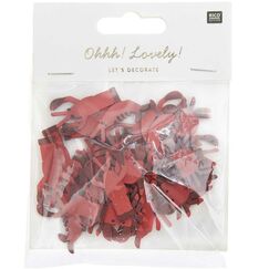 Rico Design 7040.32.63 Verzierungsornament Rot 36 Stück(e)
