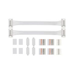 Paulmann MaxLED Universal Connector 2er Pack, Weiss, Kunststoff