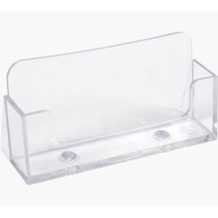 Exacompta Visitenkartenhalter, 1 Fach transparent, bis 50  Karten