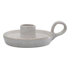 Chic Antique 71148219 Kerzenständer Steingut Cremefarben
