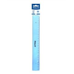 Pelikan Lineal mit Tuschkante blau 30 cm
