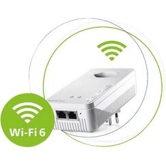Devolo Magic 2 WiFi 6 next 2400 Mbit/s Ethernet/LAN WLAN Weiß 1 Stück(e)