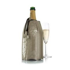 Vacu Vin 7238855 Schnellkühler Glasflasche