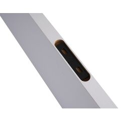 Schou 72508 Regal Schweberegal Wandverteiler MDF-Platten, Melamin Weiß