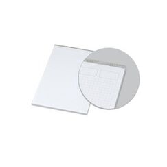 Elco 73516.20 Notizbuch A4 80 Blätter Silber