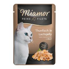 Miamor 74078 Katzen-Trockenfutter 100 g Adult Lachs, Thunfisch