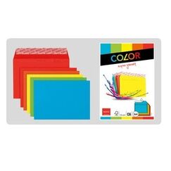 Elco 74618.00 Briefumschlag C5 (162 x 229 mm) Blau, Grün, Orange, Rot, Gelb 20 Stück(e)