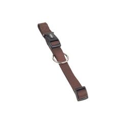 Nobby Classic Braun Nylon XS-S Hund Standardkragen