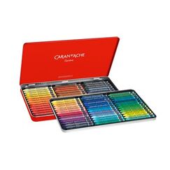 Caran d-Ache 7500.384 Farbstift Wachspastellkreide Weich Mehrfarbig 84 Stück(e)