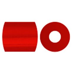 Creativ Company 751190 Perle Rohrförmige Perle Rot 1100 Stück(e)