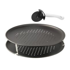 Zenker 7512 Backofenrost & Backblech Backofen Rund Metall