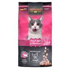 Leonardo Cat Food Adult Light & Sterilised Katzen-Trockenfutter 1,8 kg Geflügel