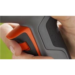 Gardena 18317-20 Garten-Wasserspritzpistole Garten-Wassersprühlanze Schwarz, Grau, Orange, Edelstahl