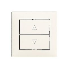 Feller 7592.AV.F.61 Elektroschalter Drucktasten-Schalter 1P Weiß