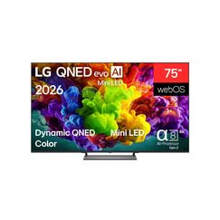 LG QNED evo AI MiniLED 75QNED93B6A 190,5 cm (75") 4K Ultra HD Smart-TV WLAN Schwarz