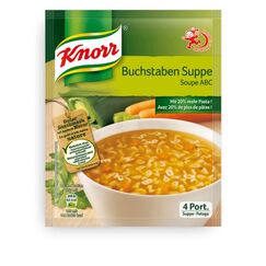 Knorr Buchstaben Suppe Nudelsuppe 1 Stück(e)