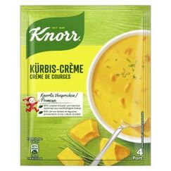 Knorr STANDARDSUPPEN 4 PORTIONEN KÜRBIS-​CRÈME