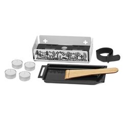 Trisa Electronics 7623.7000 Raclette Grill 1 Person(en) Schwarz, Weiß