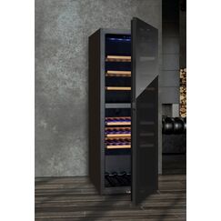 Trisa Electronics 7744.6845 Weinkühler Weinkühler mit Kompressor Freistehend Schwarz 98 Flasche(n)
