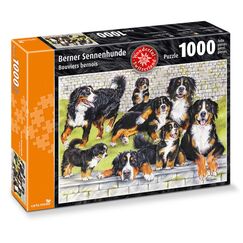 carta.media Berner Sennenhunde Puzzlespiel 1000 Stück(e) Tiere