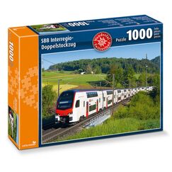 carta.media SBB Interregio-Doppelstockzug Puzzlespiel 1000 Stück(e) Zug