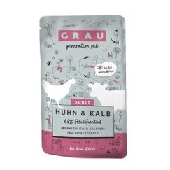 Grau 7928 Katzen-Dosenfutter 125 g