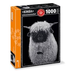 carta.media KIMBA Schwarznasenschaf Puzzlespiel 1000 Stück(e) Tiere