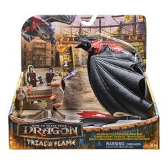 DreamWorks Dragons Drachenzähmen leicht gemacht - Drachenkampf Spielset Ohnezahn mit Kanone