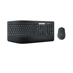 Logitech MK850 Performance Tastatur Maus enthalten Universal RF Wireless + Bluetooth QWERTZ Schweiz Schwarz