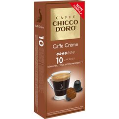 Chicco d'Oro Crème coffee Kaffeekapsel 10 Stück(e)