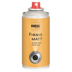KREUL 812150 Kunst- & Bastellack Schwarz, Grau, Orange, Rot 150 ml