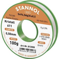 Stannol 813008 Lötkolben/-station Zubehör 1 Stück(e) Weilötdraht
