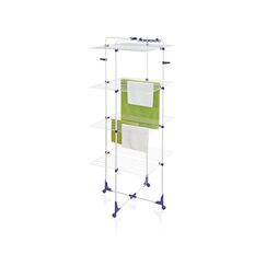 Leifheit Tower 450 Wäscheständer Blau, Weiß