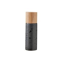 BITZ 821500 Gewürzmühle Salz- und Pfeffermühlen-Set Schwarz, Holz