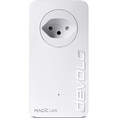 Devolo 8290 PowerLine Netzwerkadapter Ethernet/LAN WLAN Weiß
