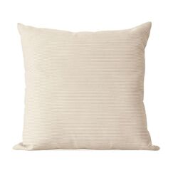 Hubatka Cord Vanillefarbe 45 x 45 cm Polyester