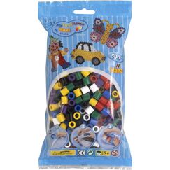 Hama 8470 Rohrförmige Perle Mehrfarbig 500 Stück(e)
