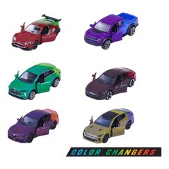 Majorette Color Changers Premium Cars
