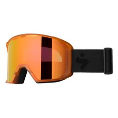 Sweet Protection Durden RIG Wintersportbrille Schwarz Unisex Orange Zylindrische (flache) Linse