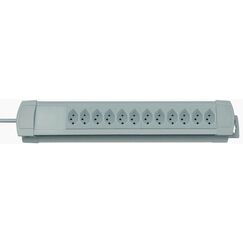 Brennenstuhl 8552022 Verlängerungskabel 3 m 12 AC-Ausgänge Grau