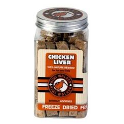 KIWI WALKER Freeze Dried Chicken Liver Hund Leckerli Huhn, Leber 115 g