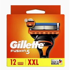 Gillette Fusion5 Rasierklinge 12 Stück(e) Edelstahl Männer