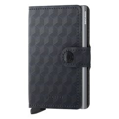 Secrid Miniwallet Briefttasche Schwarz Echtes Leder