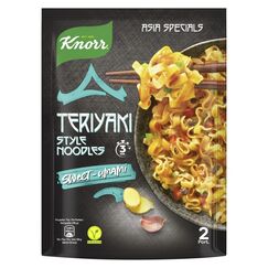 Knorr Asia Specials Teriyaki Style Noodles Beutel, 2 Portionen